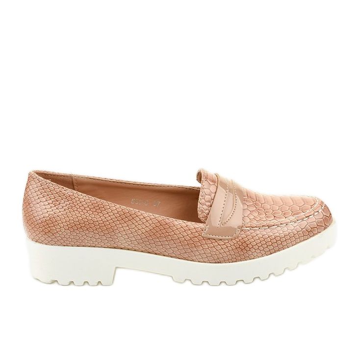 RS-WED2 beige slip-on shoes brown