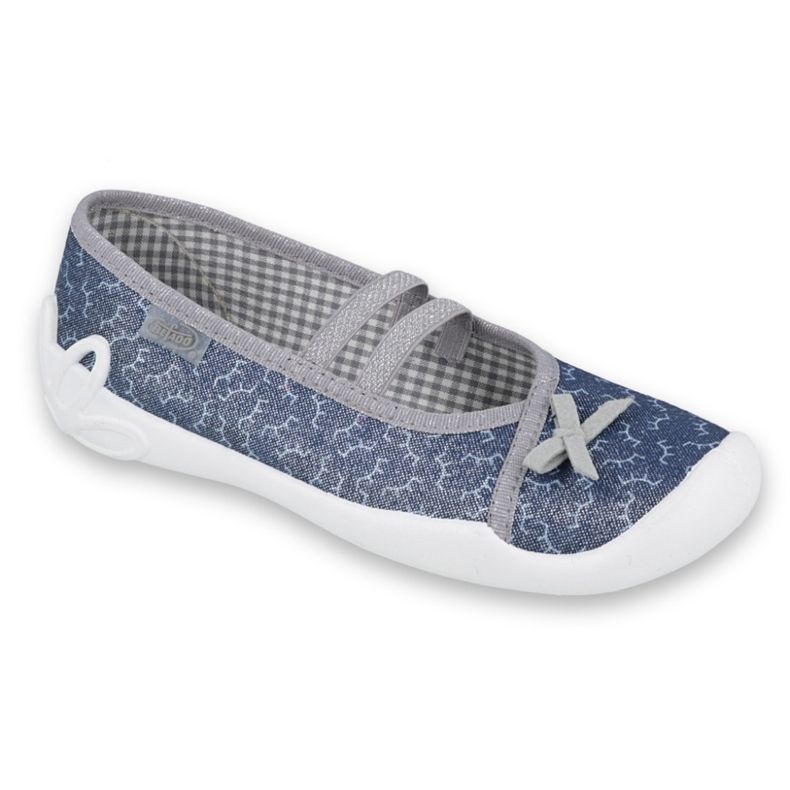 Befado children's shoes 116Y275 navy blue grey Befado children's shoes 116Y275 navy blue grey
