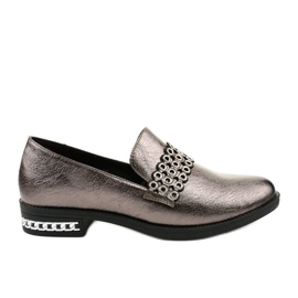 Gray women's shoes C18-6251 grey