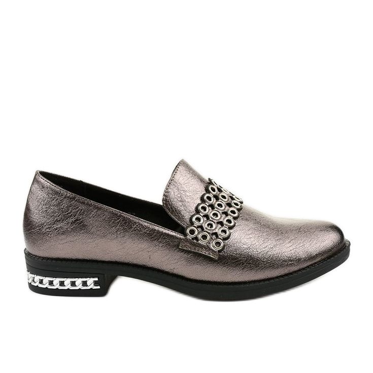 Gray women's shoes C18-6251 grey