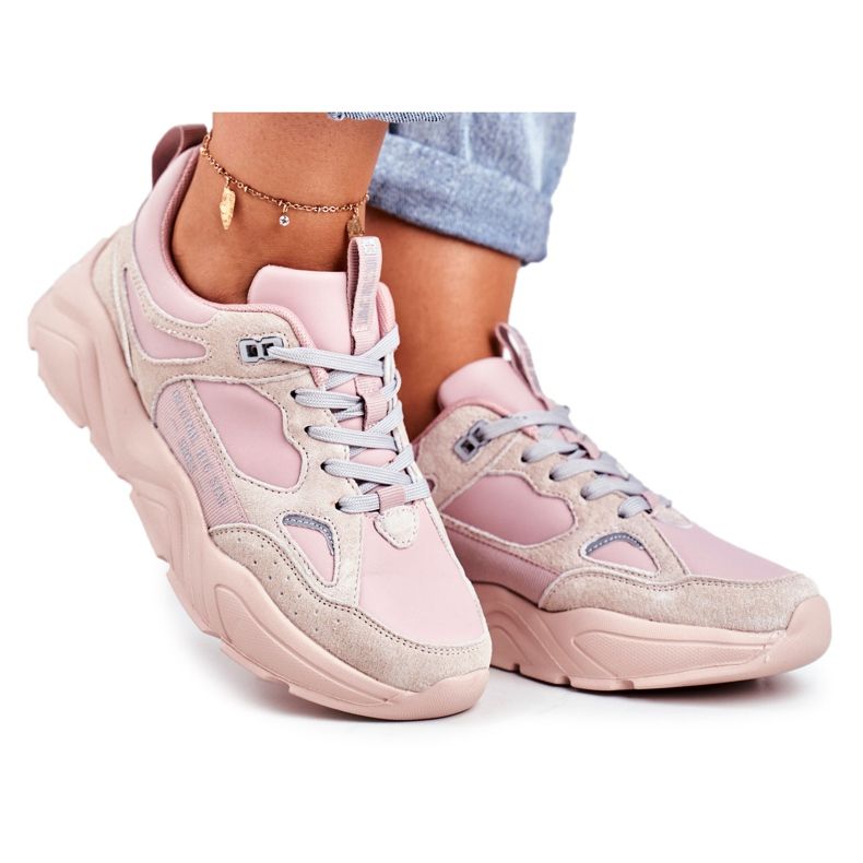 Women's Sneakers Big Star Pink GG274655