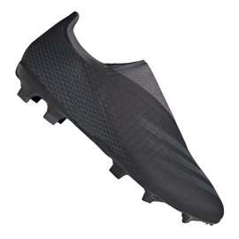 Adidas X Ghosted.3 Ll Fg M FW3541 football boots black black Adidas X Ghosted.3 Ll Fg M FW3541 football boots black black