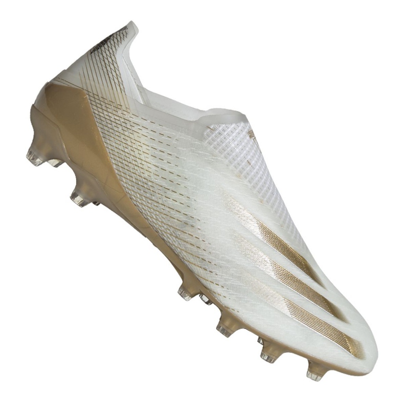 Adidas X Ghosted + Ag M FW9562 football boots black, white, gold white