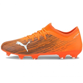 Football boots Puma Ultra 3.1 Fg Ag M 106086 01 multicolored oranges and reds