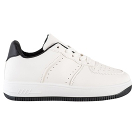 SHELOVET Sneakers On Paltform white