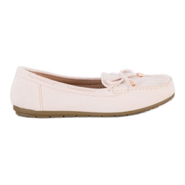 Super Me Suede loafers beige