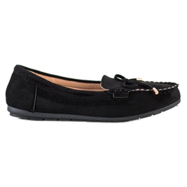 Super Me Suede loafers black