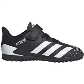 Adidas Predator 20.4 H&amp;L Tf Jr FW9225 football boots white black