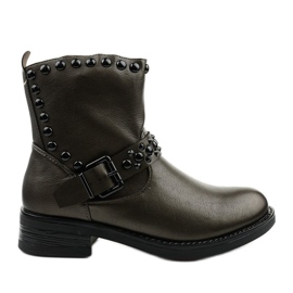 Ladies' brown boots with Morning litas Ladies' brown boots with Morning litas