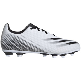 Adidas X GHOSTED.4 FxG M FW6783 football boots white, white, black white