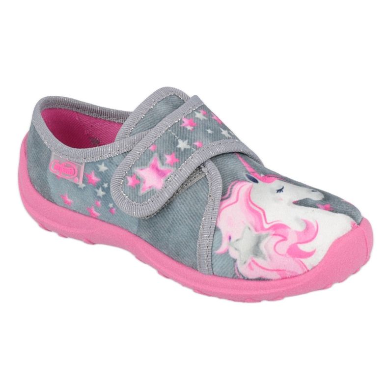 Befado children's shoes 560X117 pink silver grey