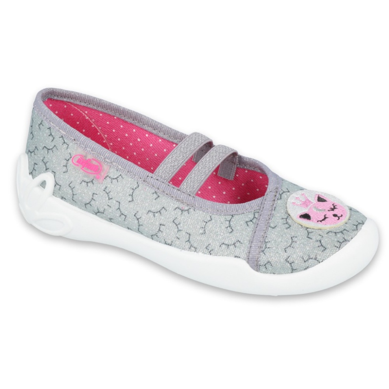 Befado children's shoes 116X278 pink grey Befado children's shoes 116X278 pink grey