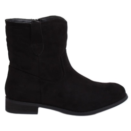 Black 3820 Black boots for women