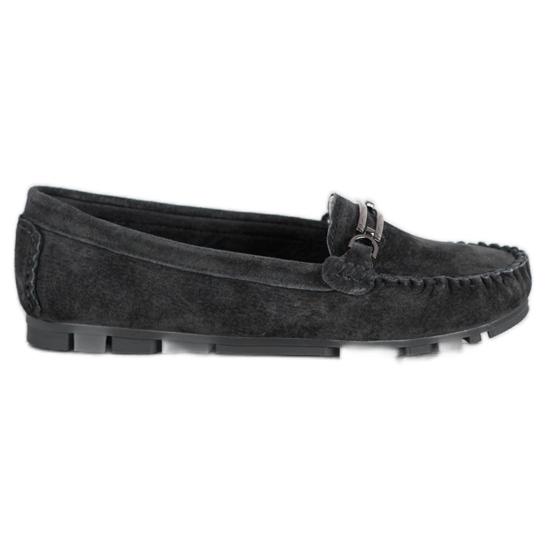 Filippo Leather loafers black Filippo Leather loafers black