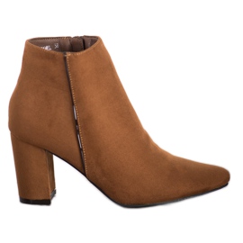 Goodin Elegant Boots In Spitz brown Goodin Elegant Boots In Spitz brown
