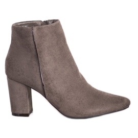 Goodin Elegant Boots In Spitz grey Goodin Elegant Boots In Spitz grey