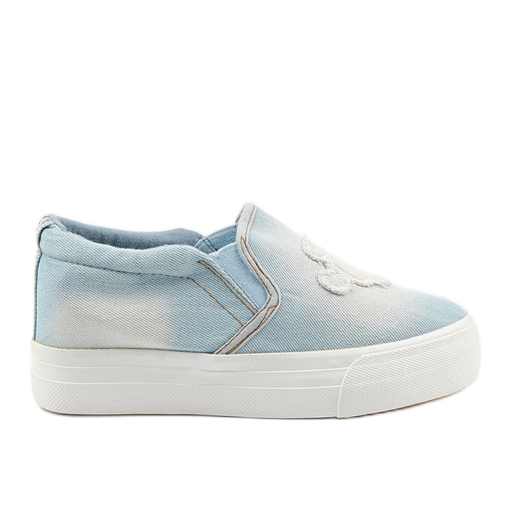 Cherilena wedge sneakers blue sneakers