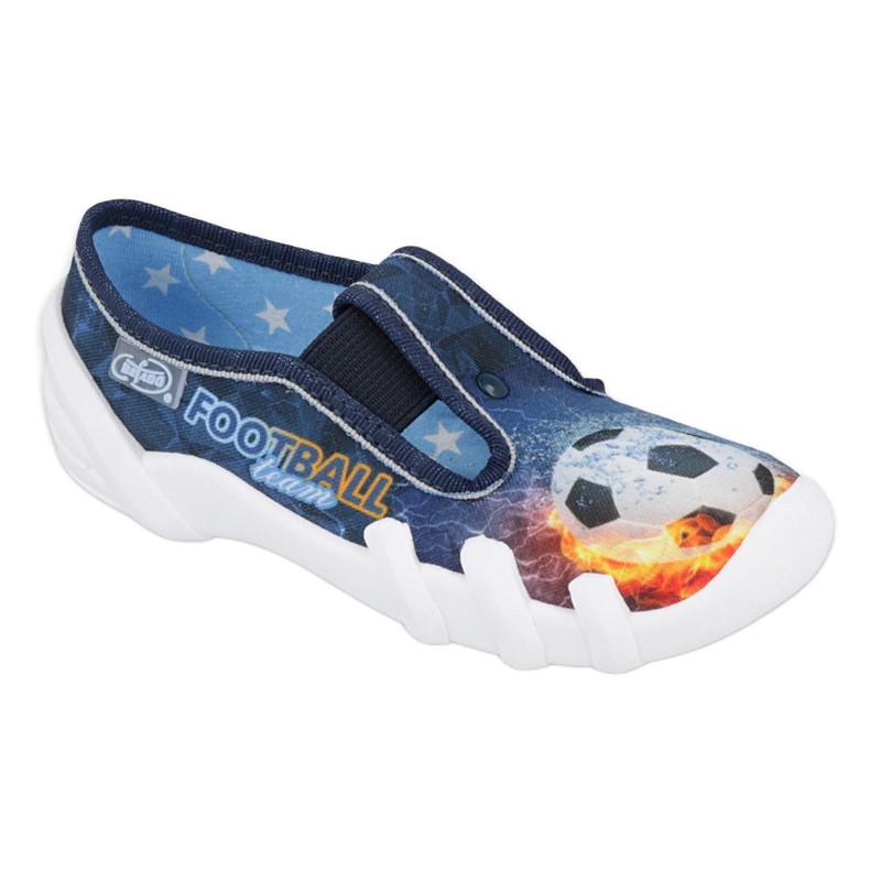 Befado children's shoes 290X206 white navy blue blue orange