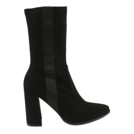 Big Star Women's boots on the post GG274397 black