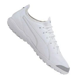 Football boots Puma King Pro Tt M 105668-02 white multicolored - KeeShoes
