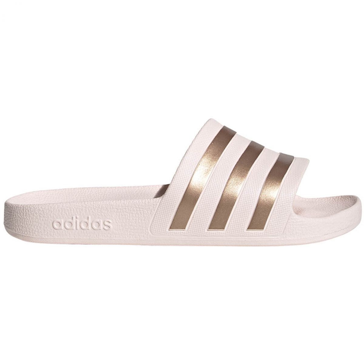 Adidas adilette rose deals gold