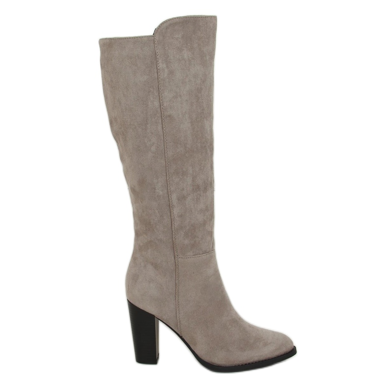 Gray high heels UK05P Gray grey