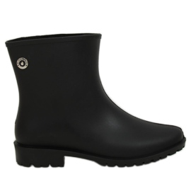 Black DC11 Black matte women's galoshes Black DC11 Black matte women's galoshes