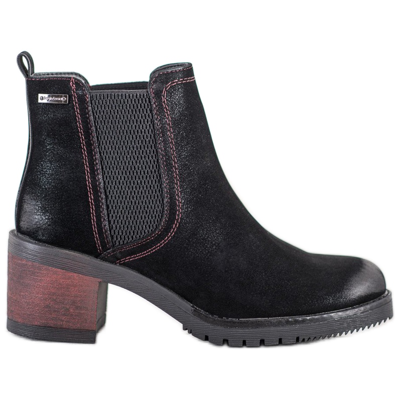 Sergio Leone Stylish Chelsea boots black