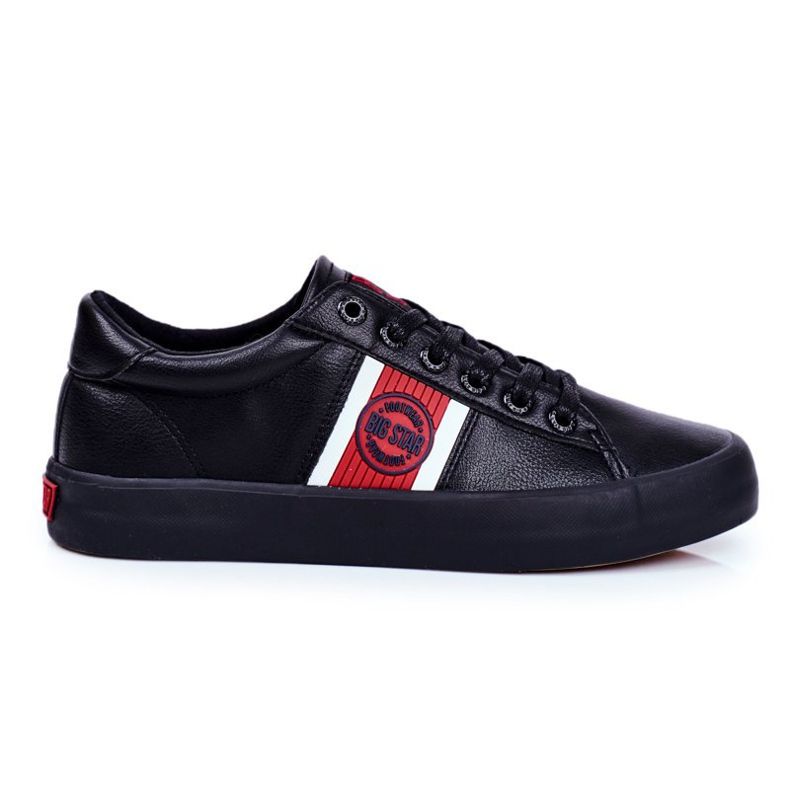 Men's Sneakers Low Big Star Black GG174111