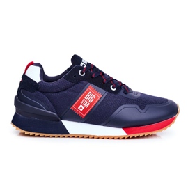 Men's Sport Shoes Big Star Navy Blue GG174182