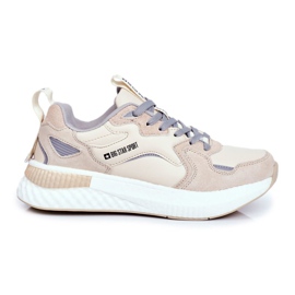 Men's Sport Shoes Big Star Beige GG174465