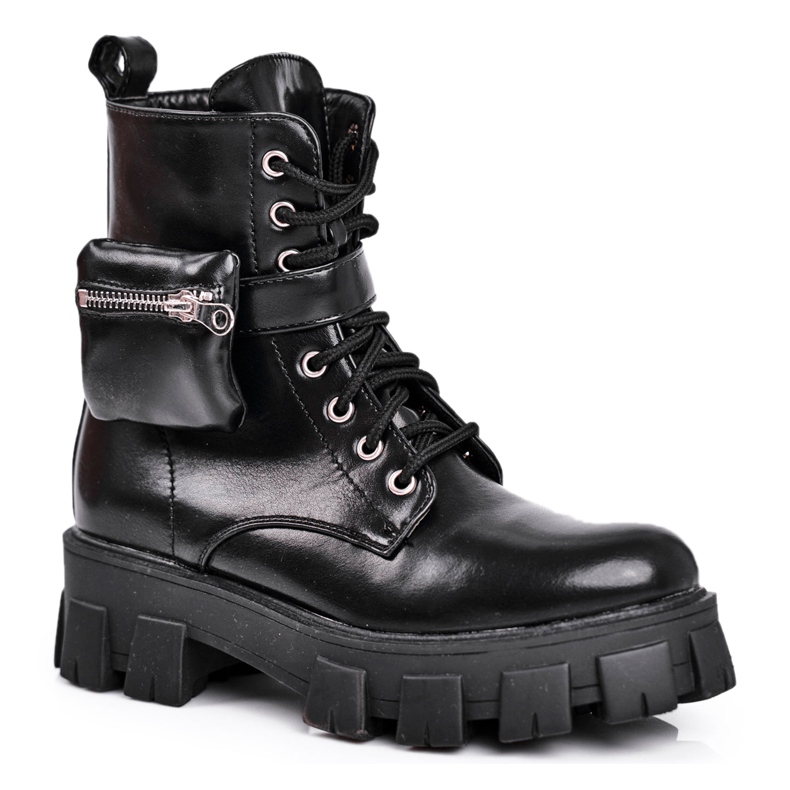 PS1 Women's Boots On The Black Warm Winryna Platform
