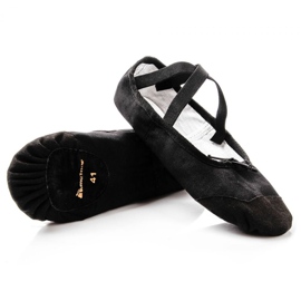 Cotton and leather Meteor ballet shoes 54,000 black
