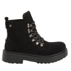 Black boots A88-38 Black