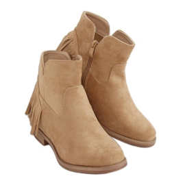 Boho style boots in beige 1515 Beige Boho style boots in beige 1515 Beige