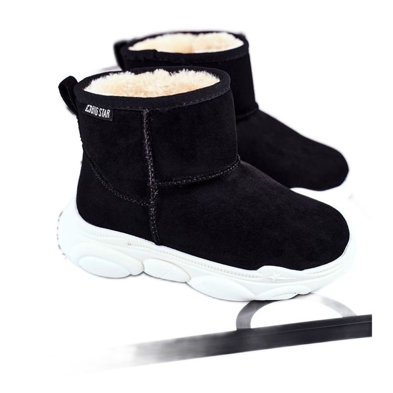 Children's Big Star Snow boots Dark Gray GG374085 black multicolored Children's Big Star Snow boots Dark Gray GG374085 black multicolored