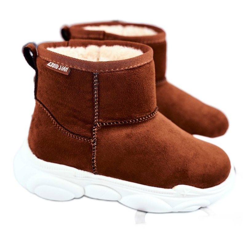 camel snow boots
