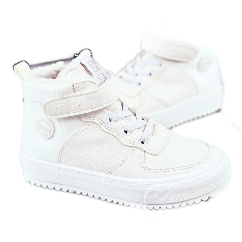 Children's Boots Big Star Warm White GG374041 Children's Boots Big Star Warm White GG374041
