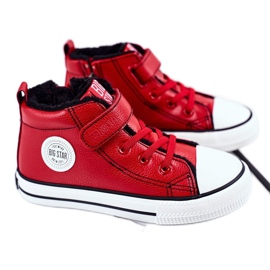 Children's Sneakers Big Star Warmed Red GG374034