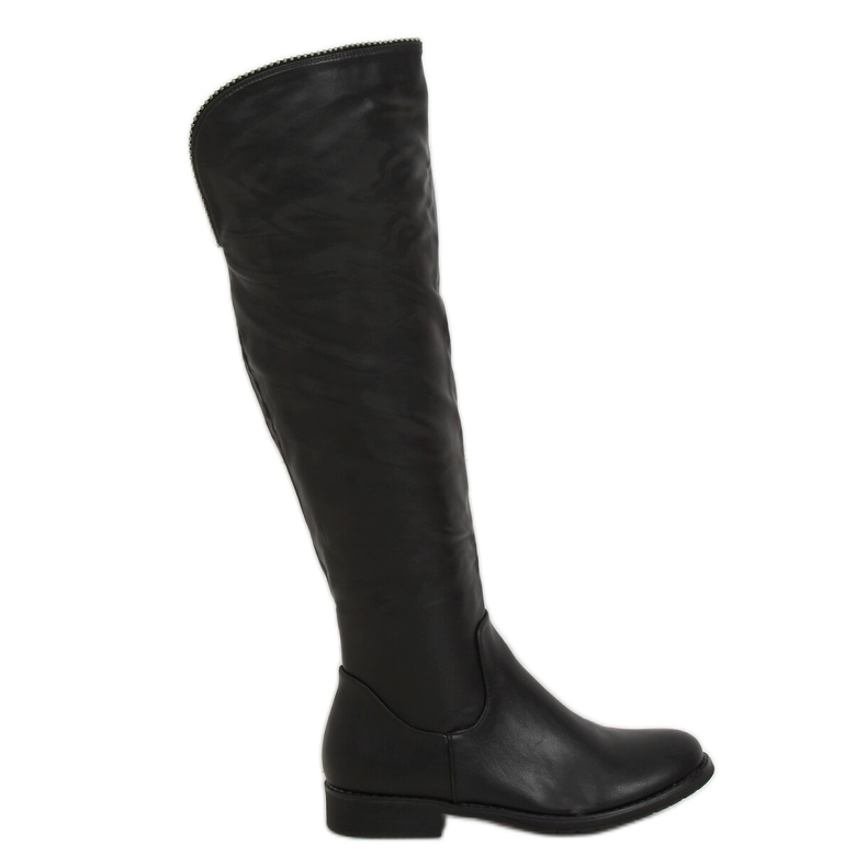Black boots for women J19-36 Black