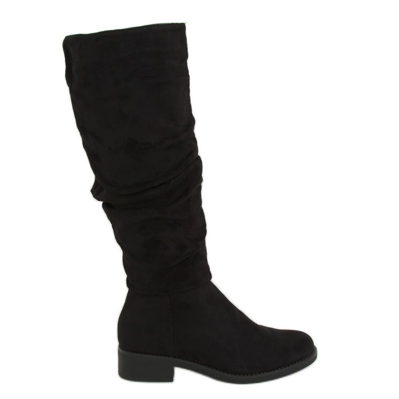 Black women's black boots D7525 Black Black women's black boots D7525 Black