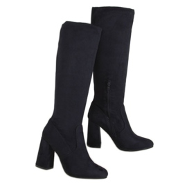 Navy blue high heels D7533 D.BLUE Navy blue high heels D7533 D.BLUE