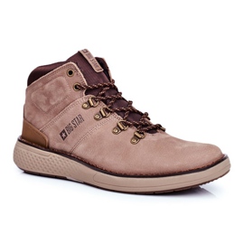 Men's Leather Trekker boots Big Star Brown GG174492 Men's Leather Trekker boots Big Star Brown GG174492
