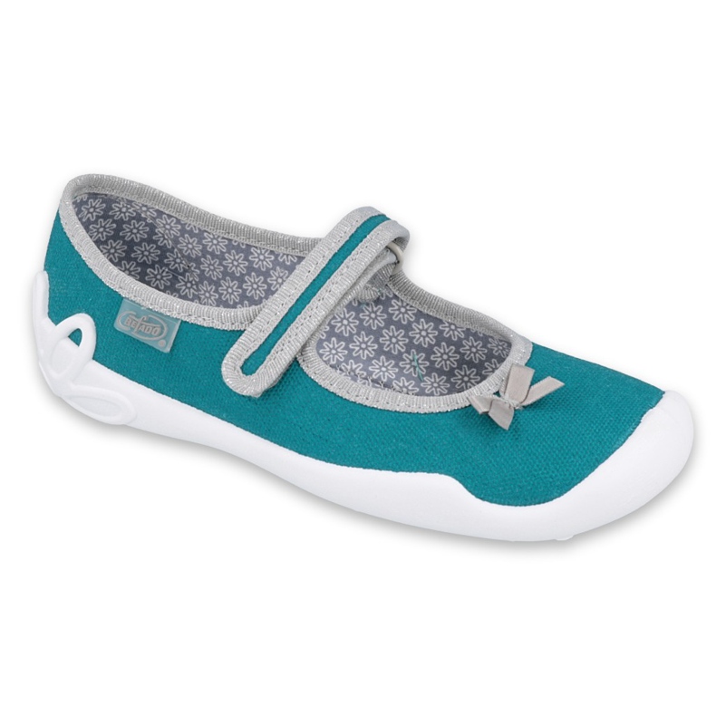 Befado children's shoes 114Y434 grey green Befado children's shoes 114Y434 grey green