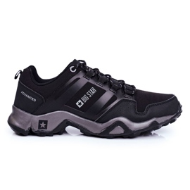 Men's Trekker Shoes Big Star Outdoor Black GG174269 Men's Trekker Shoes Big Star Outdoor Black GG174269