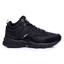 Men's Trekking Shoes Big Star Outdoor Black GG174409