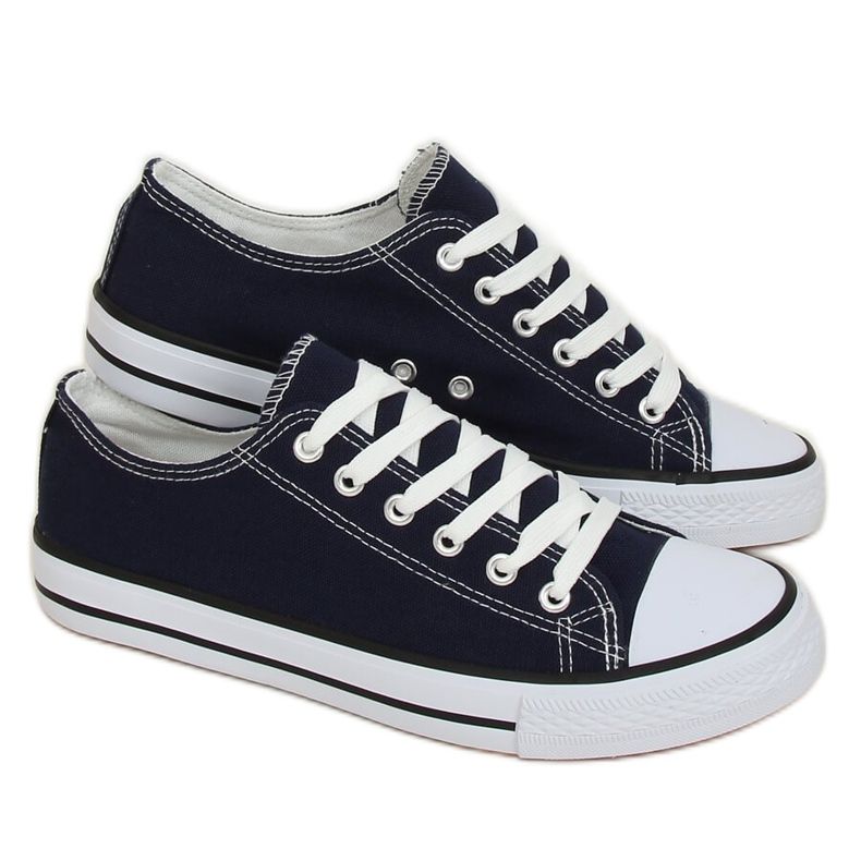 Women's classic navy blue sneakers XL03 D.BLUE