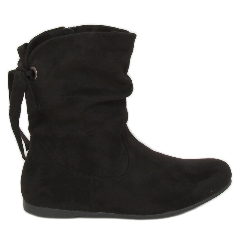 Black women's boots black DH26 Black