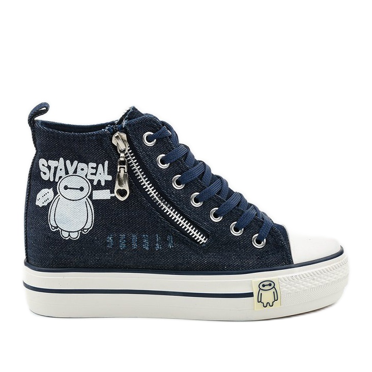 Navy Lynnhurst lace-up sneakers navy blue Navy Lynnhurst lace-up sneakers navy blue