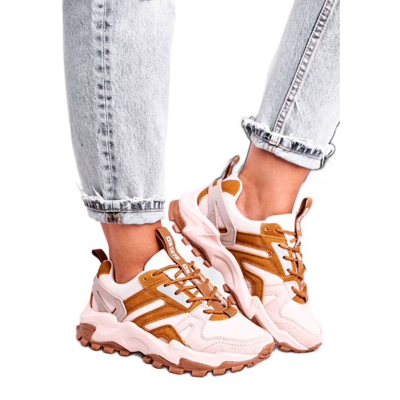 Women's Sneakers Big Star Beige GG274664